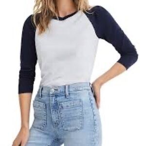 Veronica Beard Baseball Tee - S